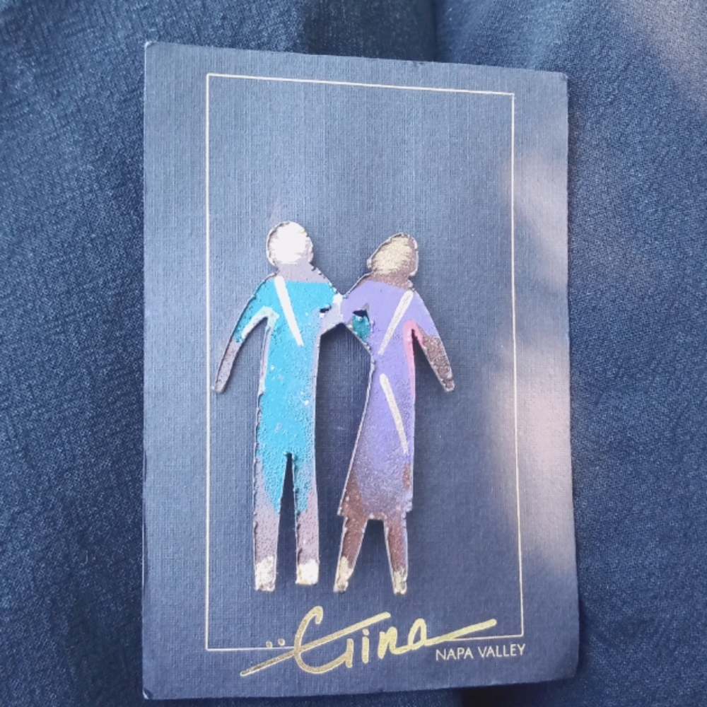 Gina Designs Napa Valley brooch